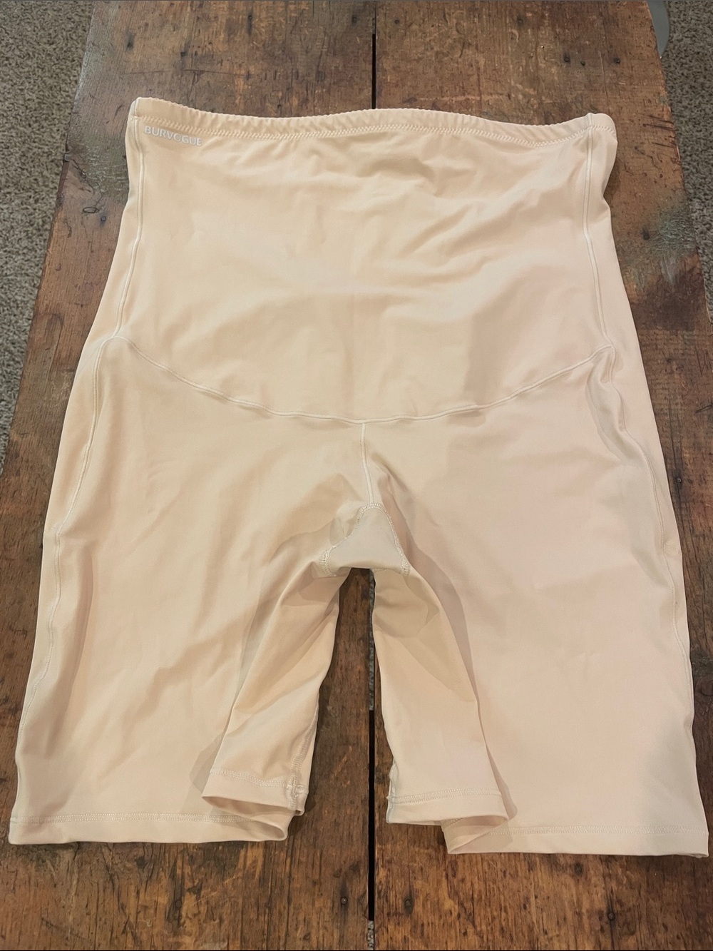 Vogue Beige Seamless Shaping Shorts